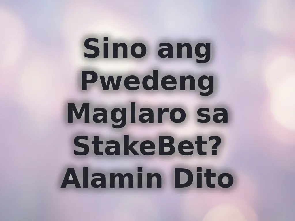 Eligibility rules PH
